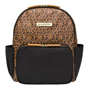 District Backpack - Leopard Leatherette