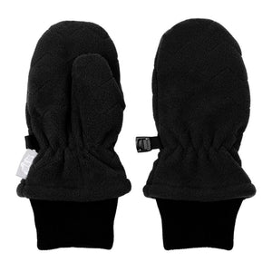 Fleece Mittens - Black