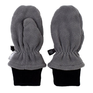 Fleece Mittens - Dark Grey