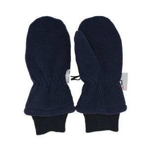 Fleece Mittens - Navy