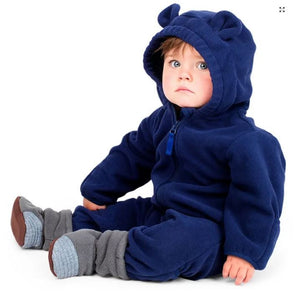 Fleece Suit - Navy