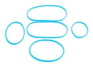 Foodbox Replacement Silicone Bands - Blue