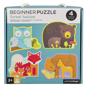 Beginner Puzzle - Forest Babies