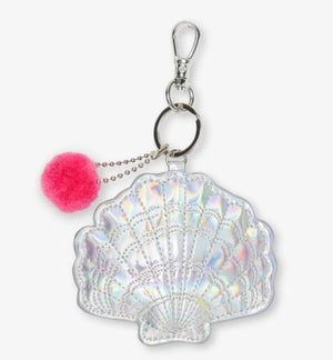 Bag Charm - Girls Mermaid Shell