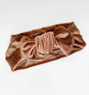 Velvet Headband - Wood