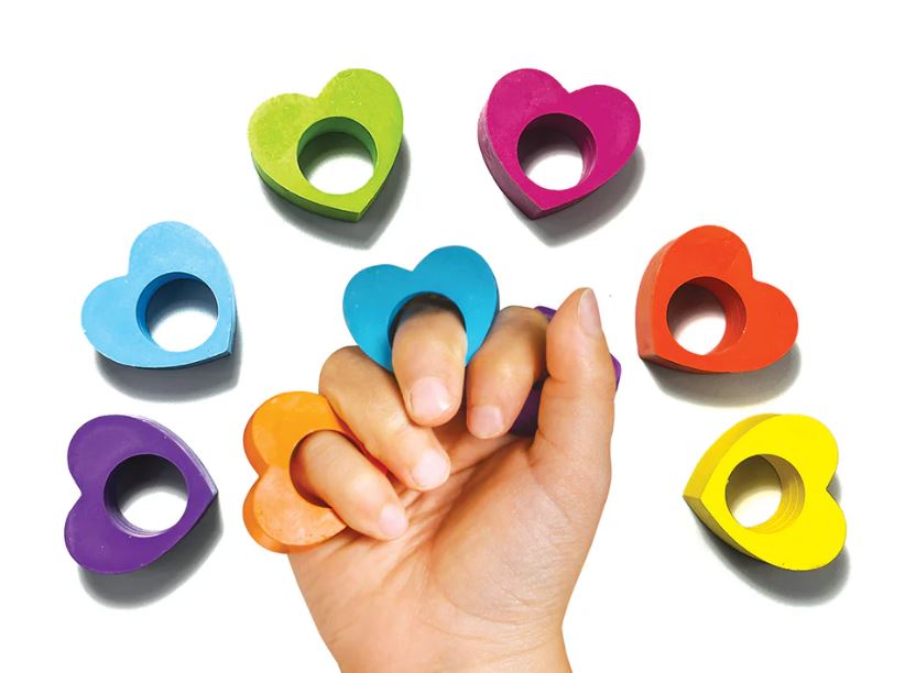 Heart Ring Crayons