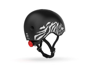 Scoot & Ride Helmet - Zebra