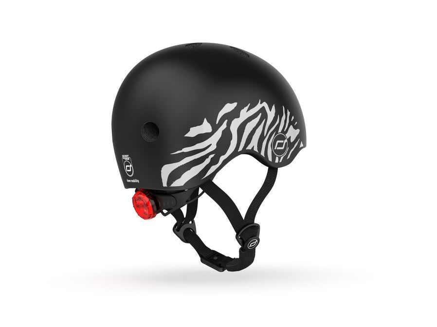 Scoot & Ride Helmet - Zebra