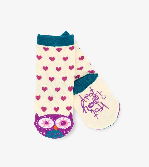 Animal Face Socks - Hoot Hoot