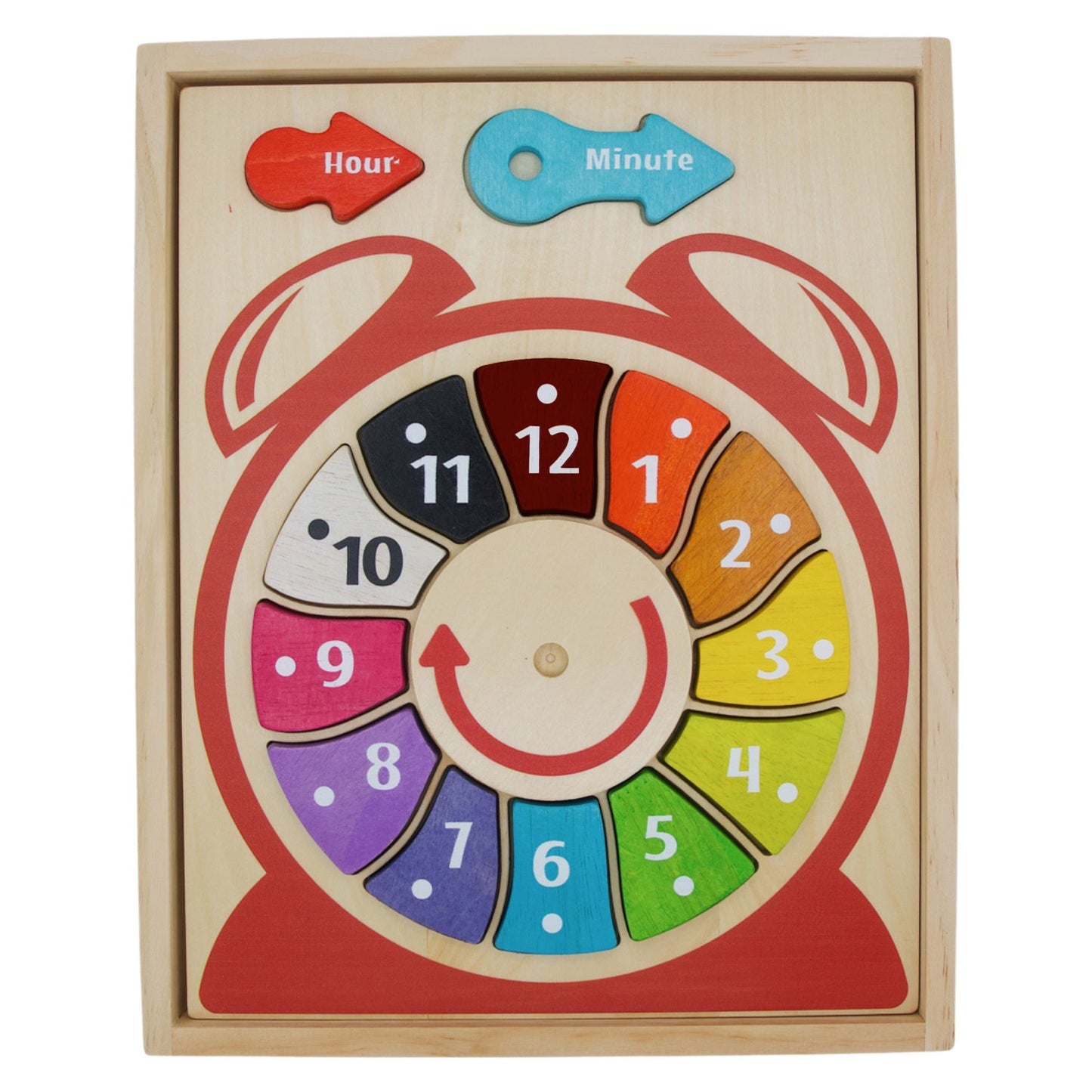 Teaching Clock Puzzle