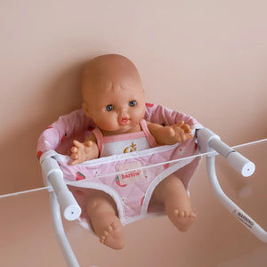 Portable Doll Feeding Chair - Strawberry Picnic