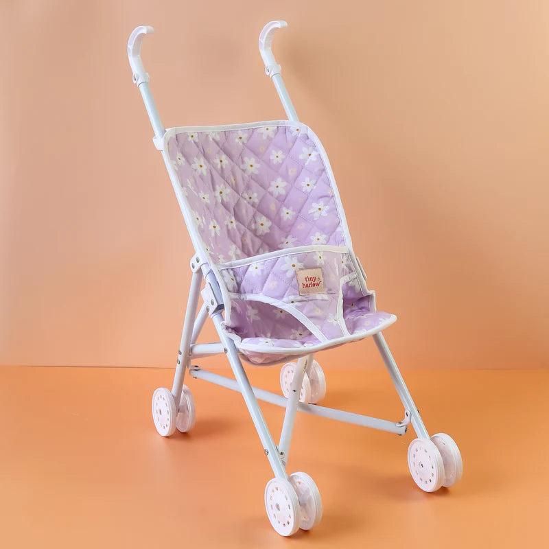 Folding Dolls Stroller - Lilac Daisy