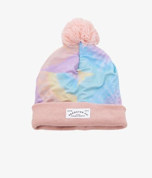 Jersey Toque - Tie Dye Pink