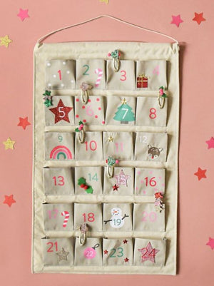 Re-Usable Advent Calendar - Jolly Christmas