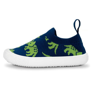 Kids Graphic Slip on Shoes - Triceratops