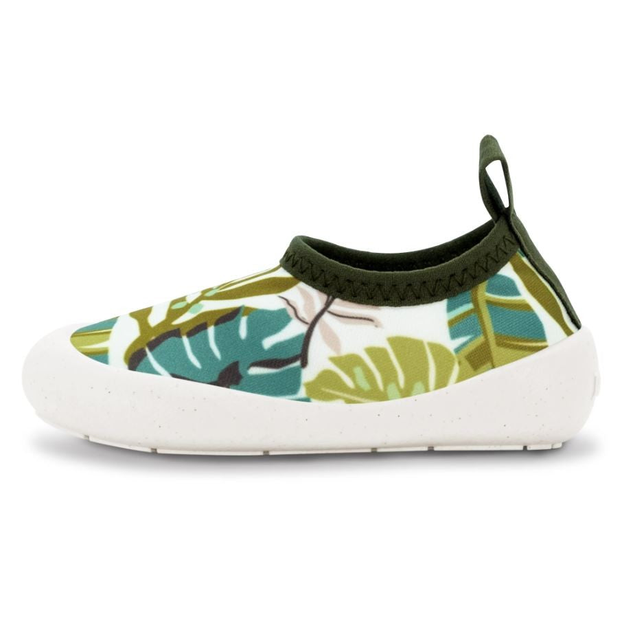 Water Play Shoes - Green Tropical