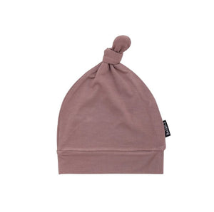 Knotted Hat - Twilight Mauve