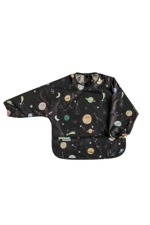 Long Sleeve Waterproof Bib - Planets