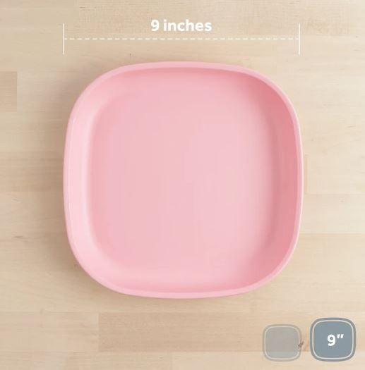 Large 9" Flat Plate - Blush