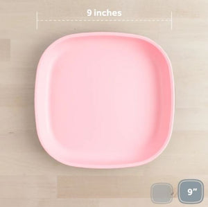 Large 9" Flat Plate - Ice Pink