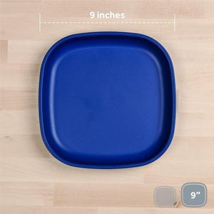 Large 9" Flat Plate - Navy