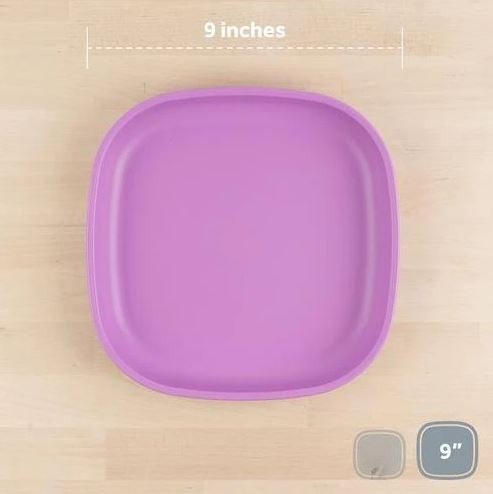 Large 9" Flat Plate - Purple