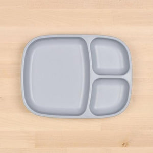 Large Divided Plate - Grey