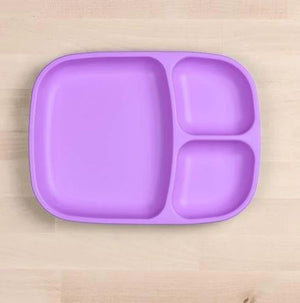 Large Divided Plate - Purple