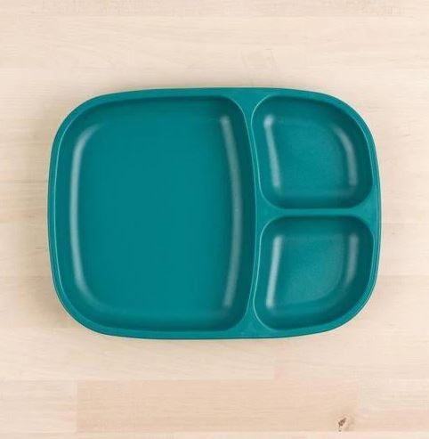 Large Divided Plate - Teal