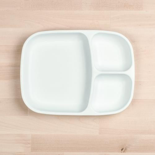 Large Divided Plate - White