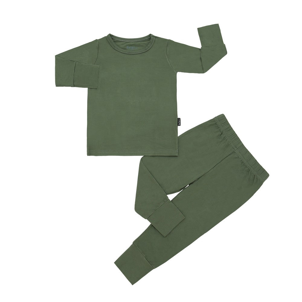 Long-sleeve PJ Set - Evergreen