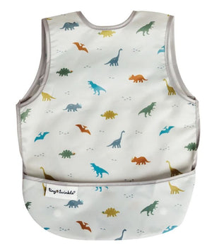 Mess-proof Apron Bib - Dinosaur