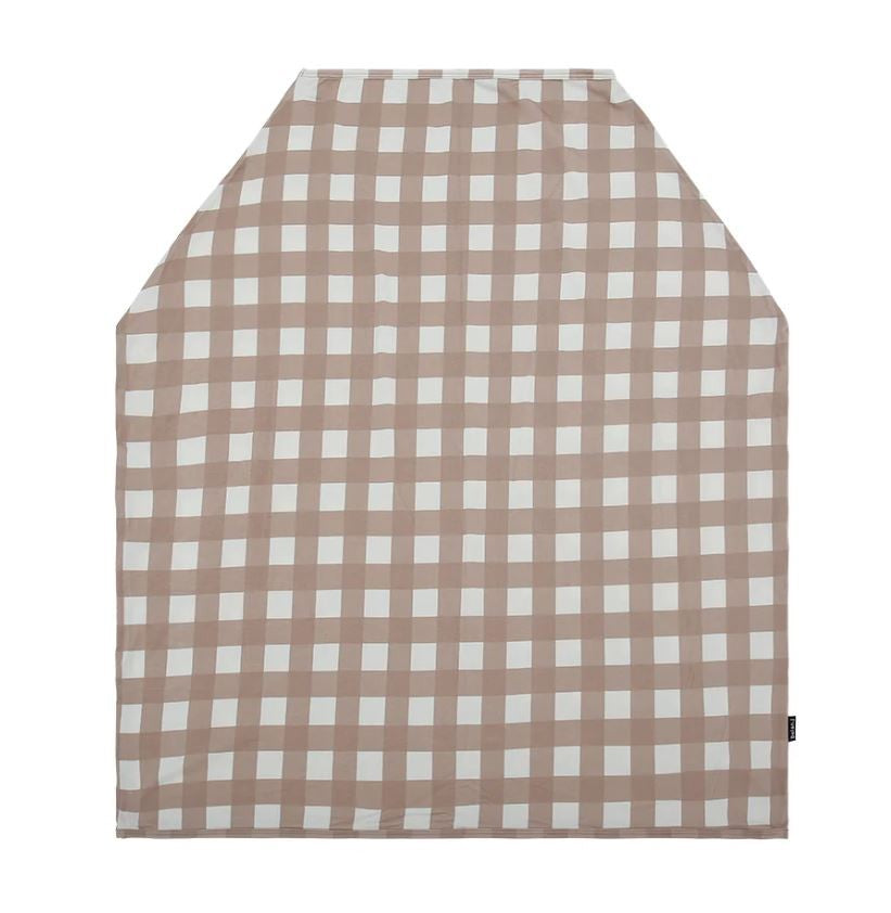 Multi-use Nursing Cover - Taupe Plaid