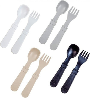 Multi Colour 8 Piece Utensil Set - Monochrome