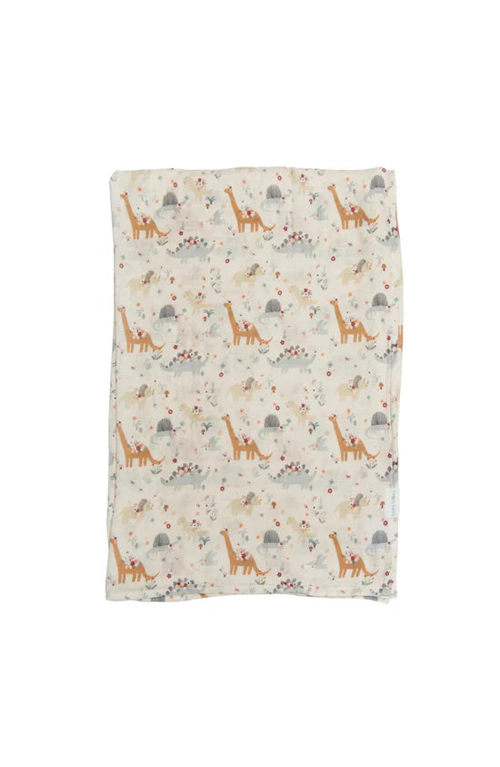 Muslin Swaddle - Baby Dinomite