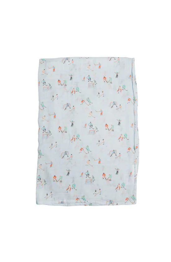 Muslin Swaddle - Ice Hockey