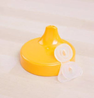 No Spill Lid with Valve - Sunny Yellow