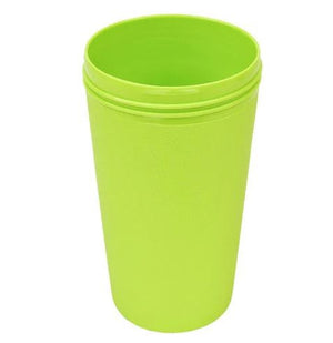 No Spill & Straw Cup Base - Lime Green