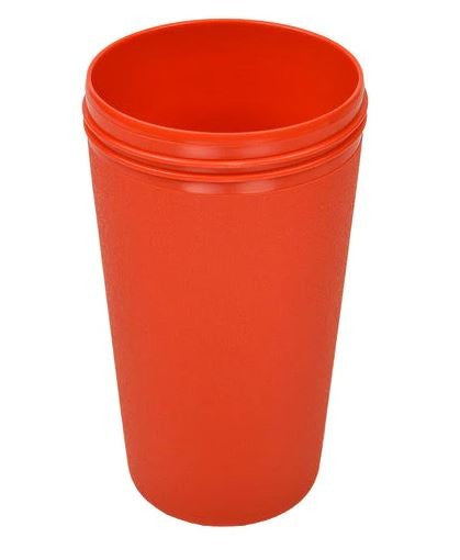 No Spill & Straw Cup Base - Red