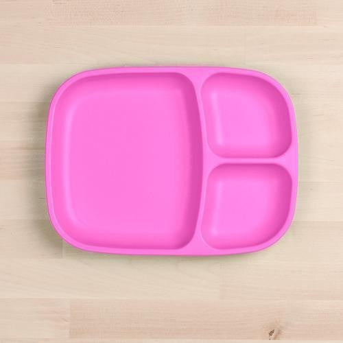 Original Divided Plate - Bright Pink