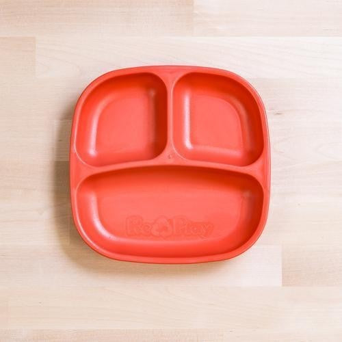 Original Divided Plate - Red