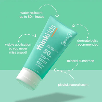 Thinkbaby SPF 50 Mineral-Based Sunscreen Lotion