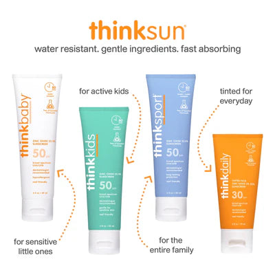 Thinkbaby SPF 50 Mineral-Based Sunscreen Lotion