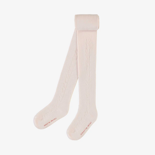 Baby & Toddler Tights - Plain Cream