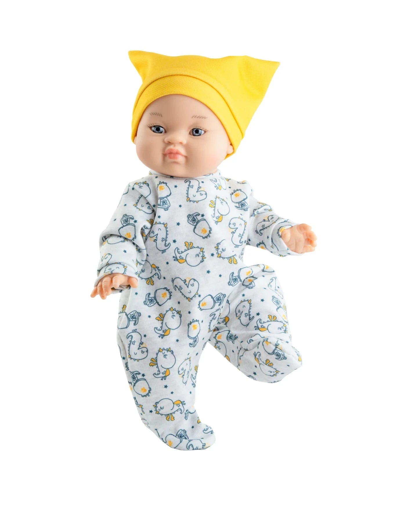 Gordis Doll Clothing - Dinosaur Pajamas and Yellow Hat