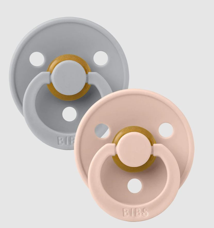 BIBS Pacifier 2PK - Cloud/Blush