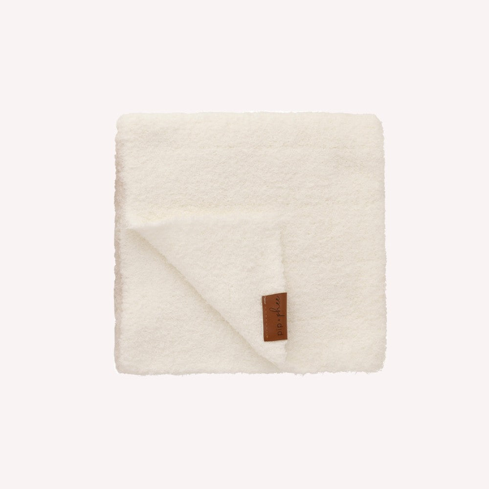 Plush Lovey Blanket - White