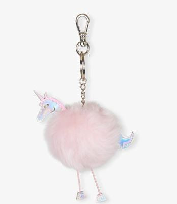 Bag Charm - Pom Pom Unicorn