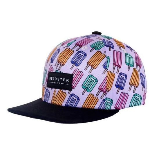 Straight Brim Cap - Pop Neon Purple