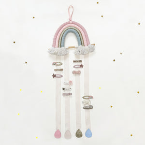 Clip Hanger - Rainbow Drops